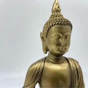 Golden Buddha Statue 6”
